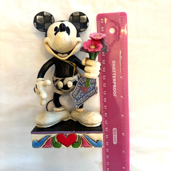NWT Jim Shore Disney Traditions Mickey Mouse Figurine “ For My Gal” NEW IN BOX - Picture 9 of 16